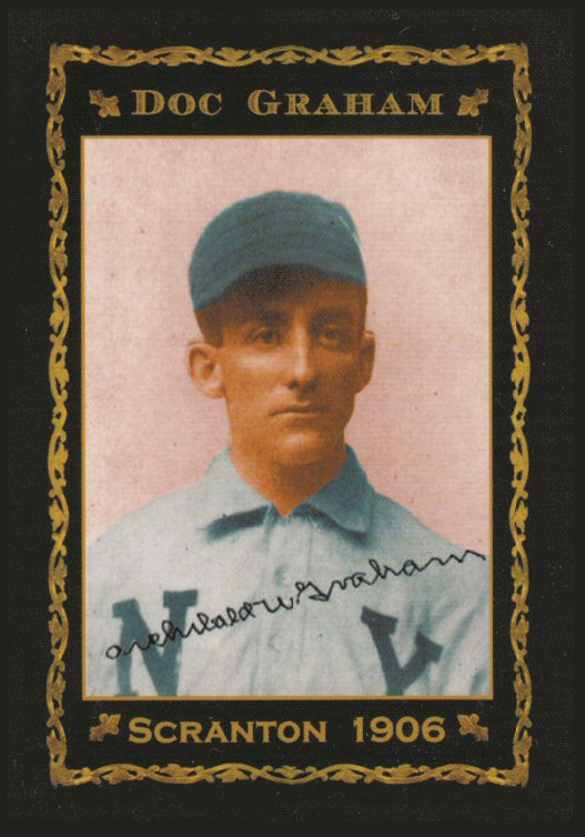 Moonlight “Doc” Graham, 1906 Scranton Miners – Monarch-Corona Baseball